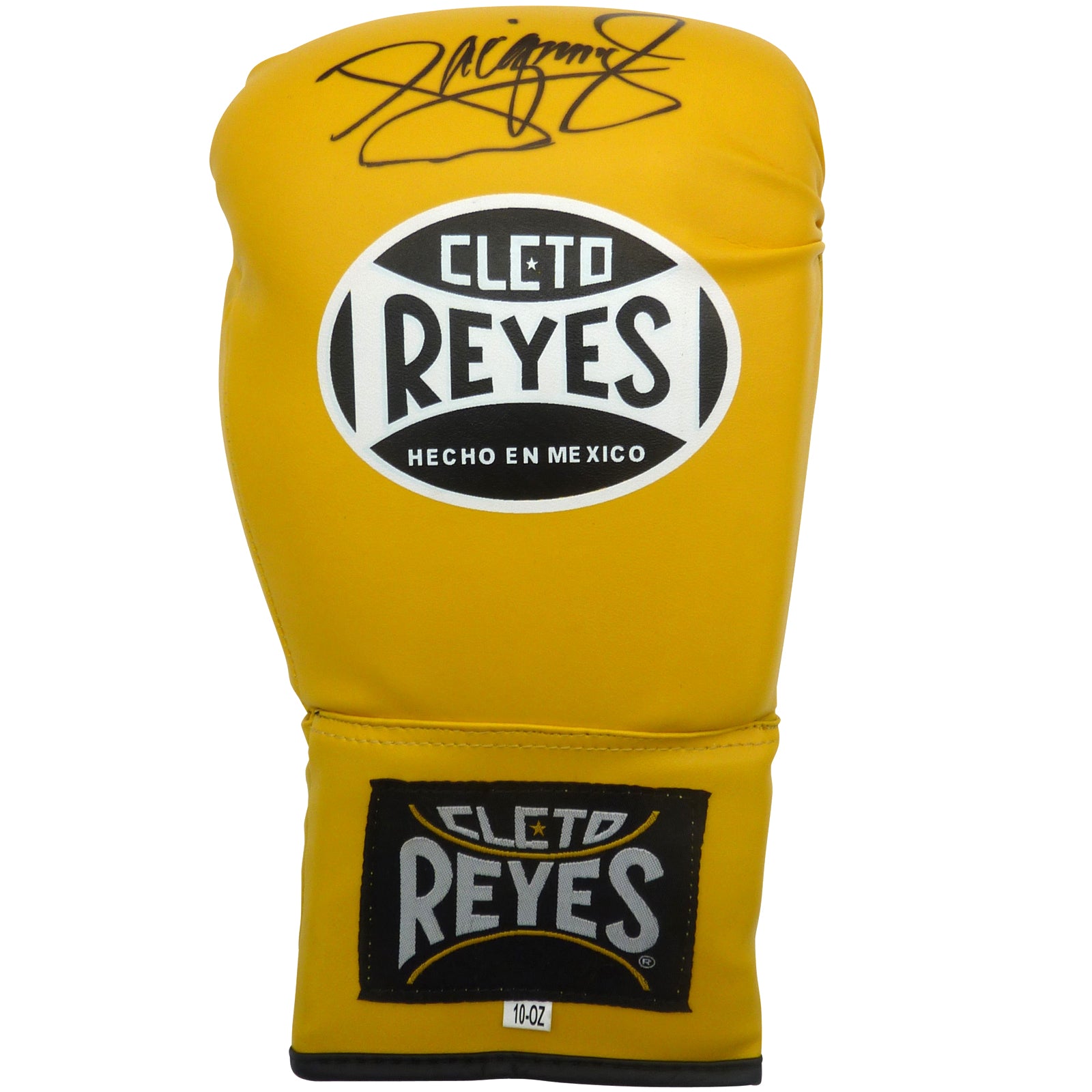 Manny Pacquiao Autographed Cleto Reyes (Yellow) Boxing Glove - PSADNA