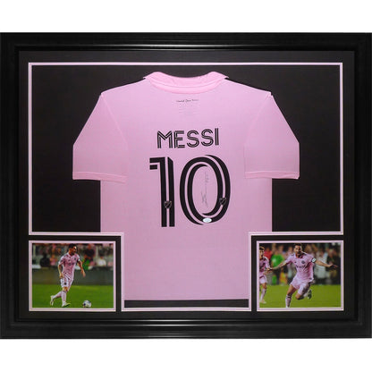 Framed Lionel Messi Signed PSG Shirt: Home, 2022-23 - Compact - Genuine  Signed Sports Memorabilia