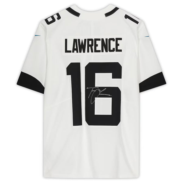 Trevor Lawrence Autographed Jacksonville Jaguars (White #16) Nike