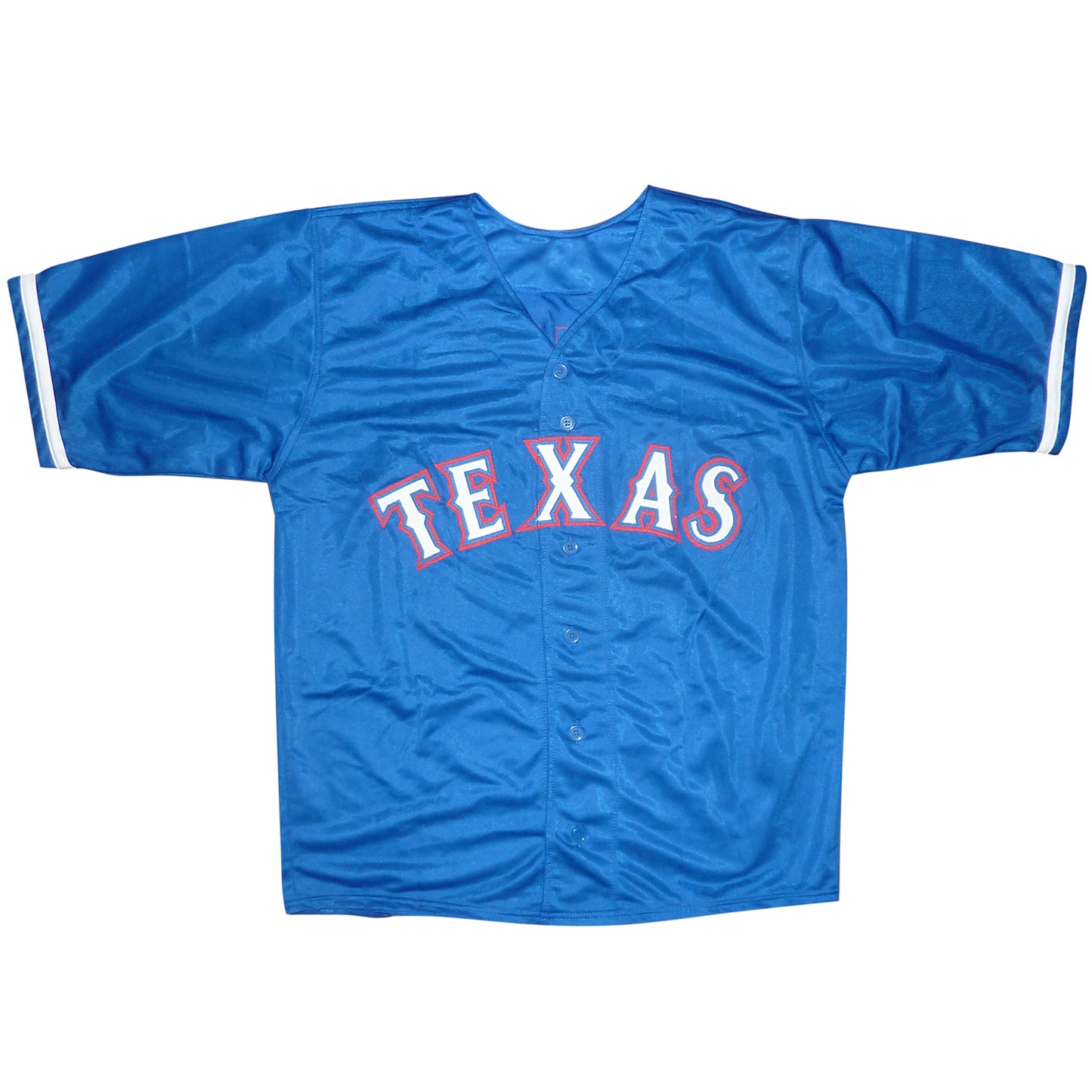Jonah Heim Autographed Texas (Blue #28) Custom Jersey - JSA