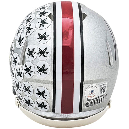 C.J. Stroud Autographed Ohio State Buckeyes Mini Helmet - Beckett