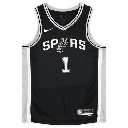 Victor Wembanyama Autographed San Antonio Spurs (Black #1) Nike Swingman Jersey - Fanatics