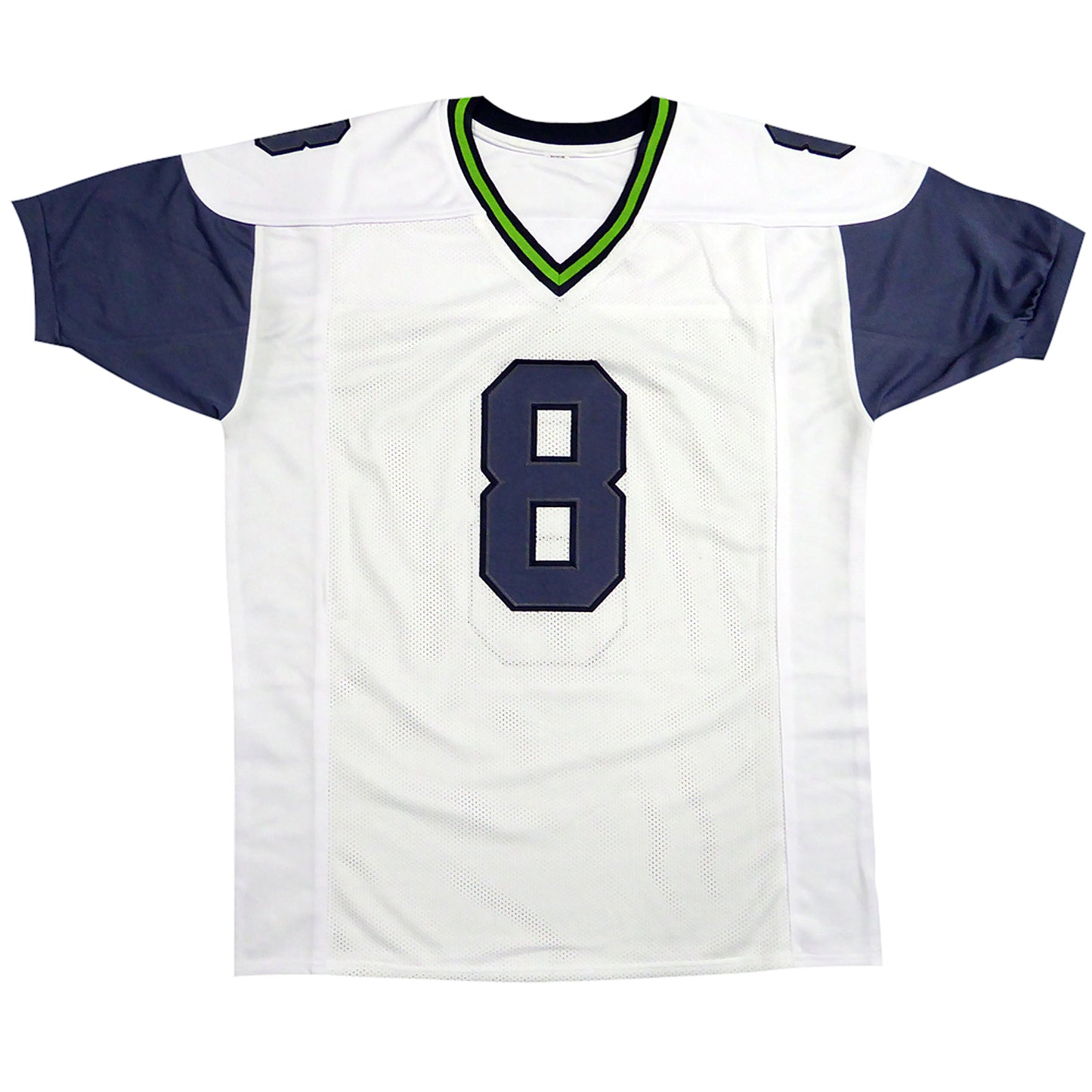 Matt Hasselbeck Autographed Seattle (White #8) Custom Jersey - MCS