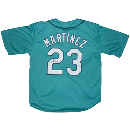 Tino Martinez Autographed Seattle (Teal #23) Jersey - PSADNA