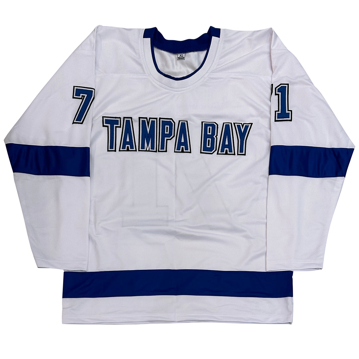 Anthony Cirelli Autographed Tampa Bay (White #71) Custom Hockey Jersey - JSA