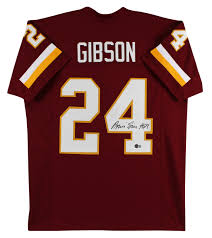 Antonio Gibson Autographed Washington (Maroon #24) Custom Jersey - JSA