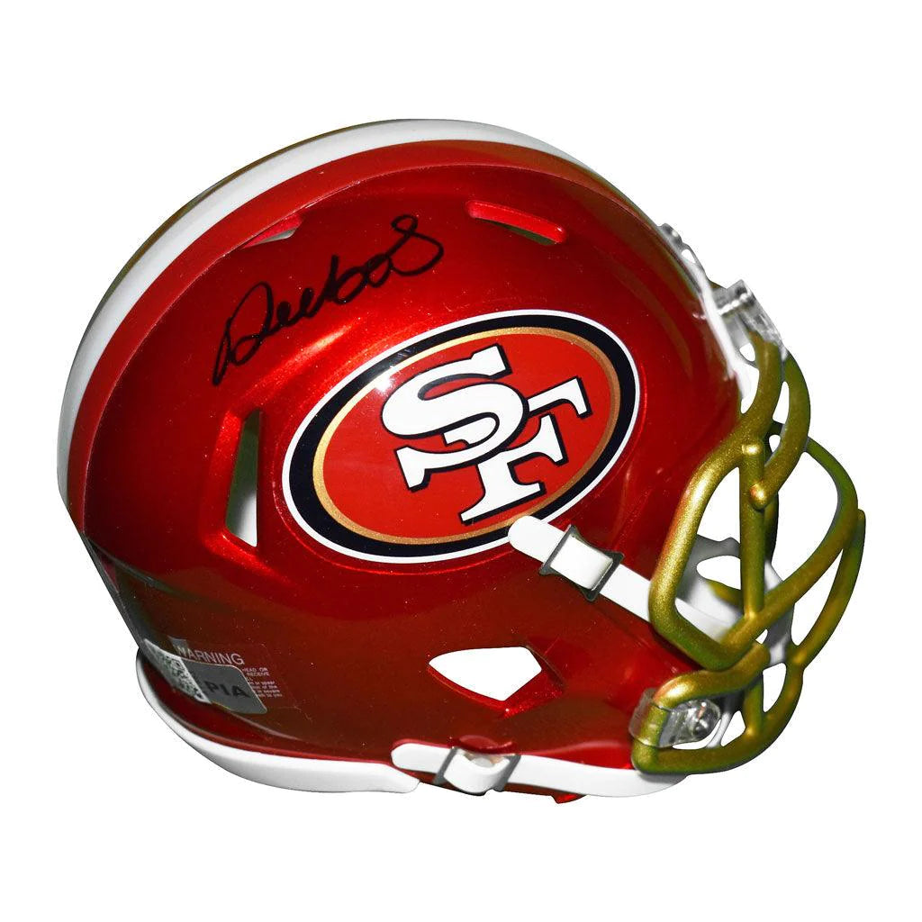 Deebo Samuel Autographed San Francisco 49ers (FLASH Alternate) Mini Helmet - JSA