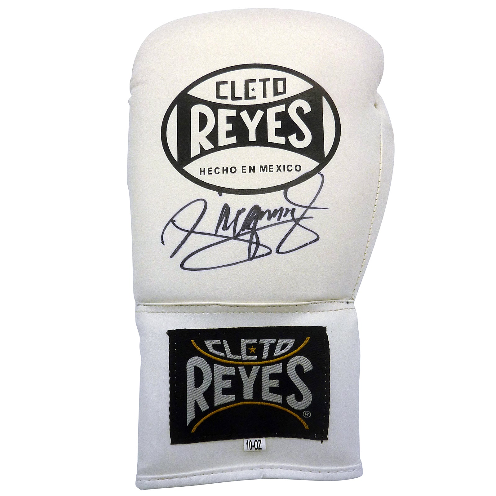 Manny Pacquiao Autographed Cleto Reyes (White) Boxing Glove - PSADNA
