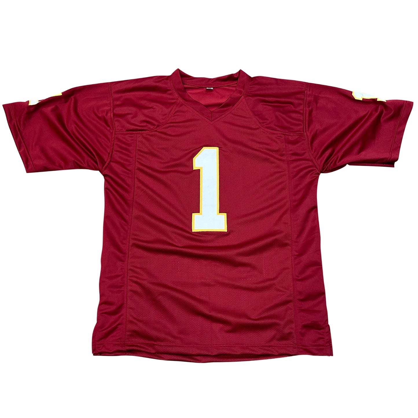 Mike Norvell Autographed Florida State FSU (Garnet #1) Custom Jersey "Keep Climbing" - JSA