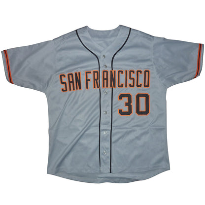 Orlando Cepeda Autographed San Francisco (Grey #30) Custom Jersey - Beckett