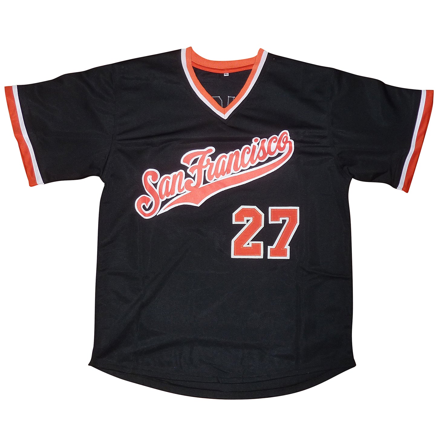 Juan Marichal Autographed San Francisco (Black #27) Custom Jersey - JSA