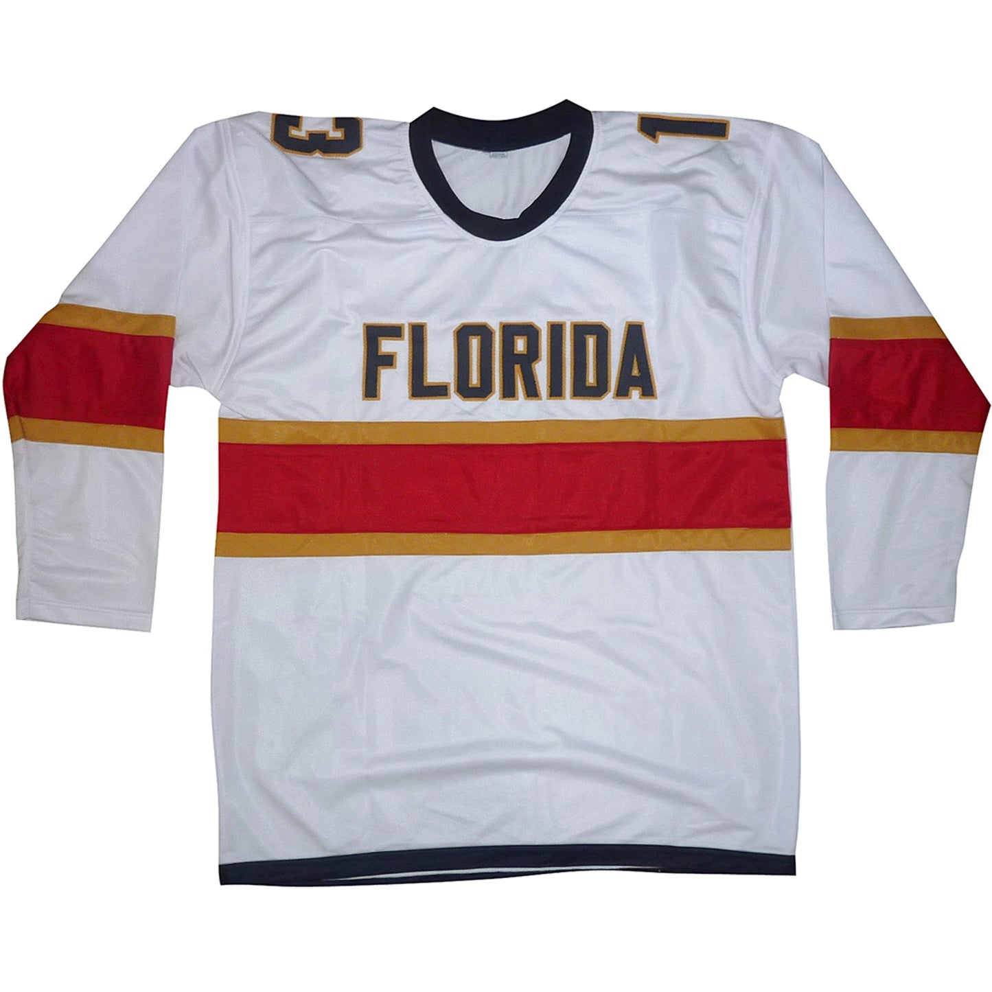 Sam Reinhart Autographed Florida (White #13) Custom Hockey Jersey - JSA