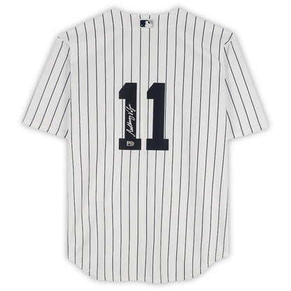 Anthony Volpe Autographed New York Yankees (Pinstripe #11) Nike Jersey - Fanatics MLB