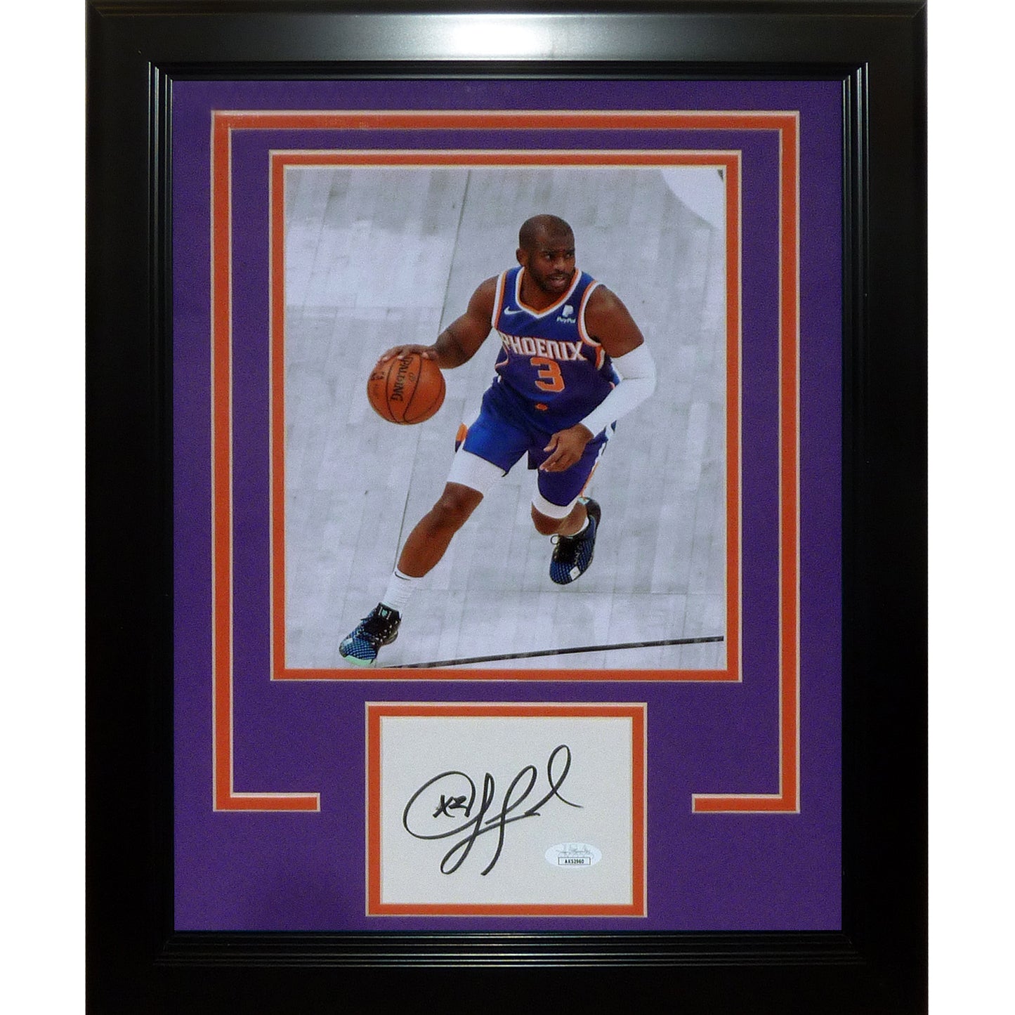 Chris Paul Autographed Phoenix Suns "Signature Series" Frame - JSA