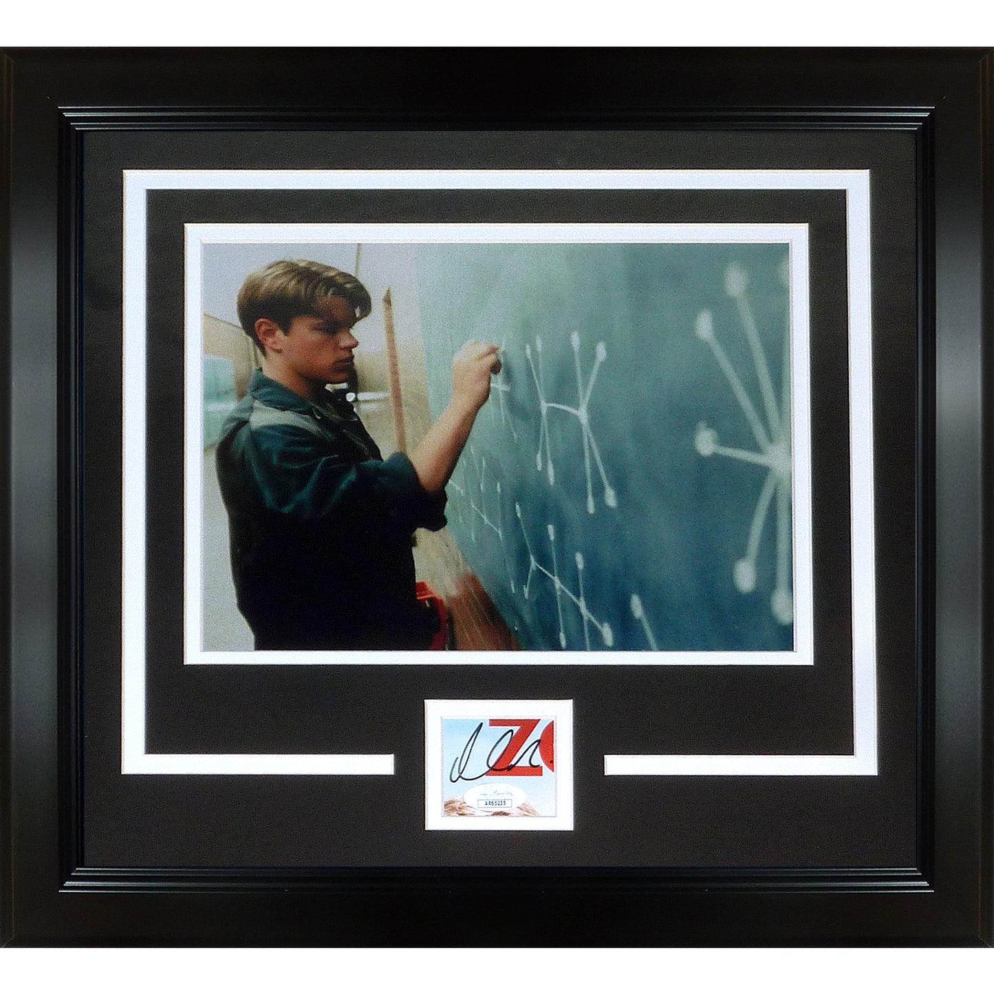 Matt Damon Autographed Good Will Hunting "Signature Series" Frame - JSA