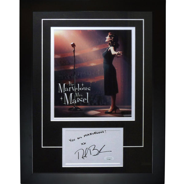 Rachel Brosnahan Autographed The Marvelous Mrs Maisel TV Show