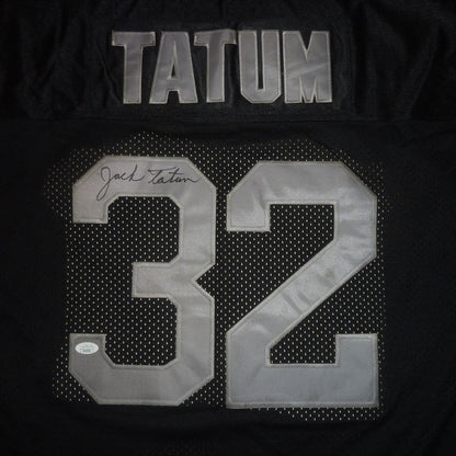 Jack Tatum Autographed Oakland Raiders (Black #32) Jersey - JSA