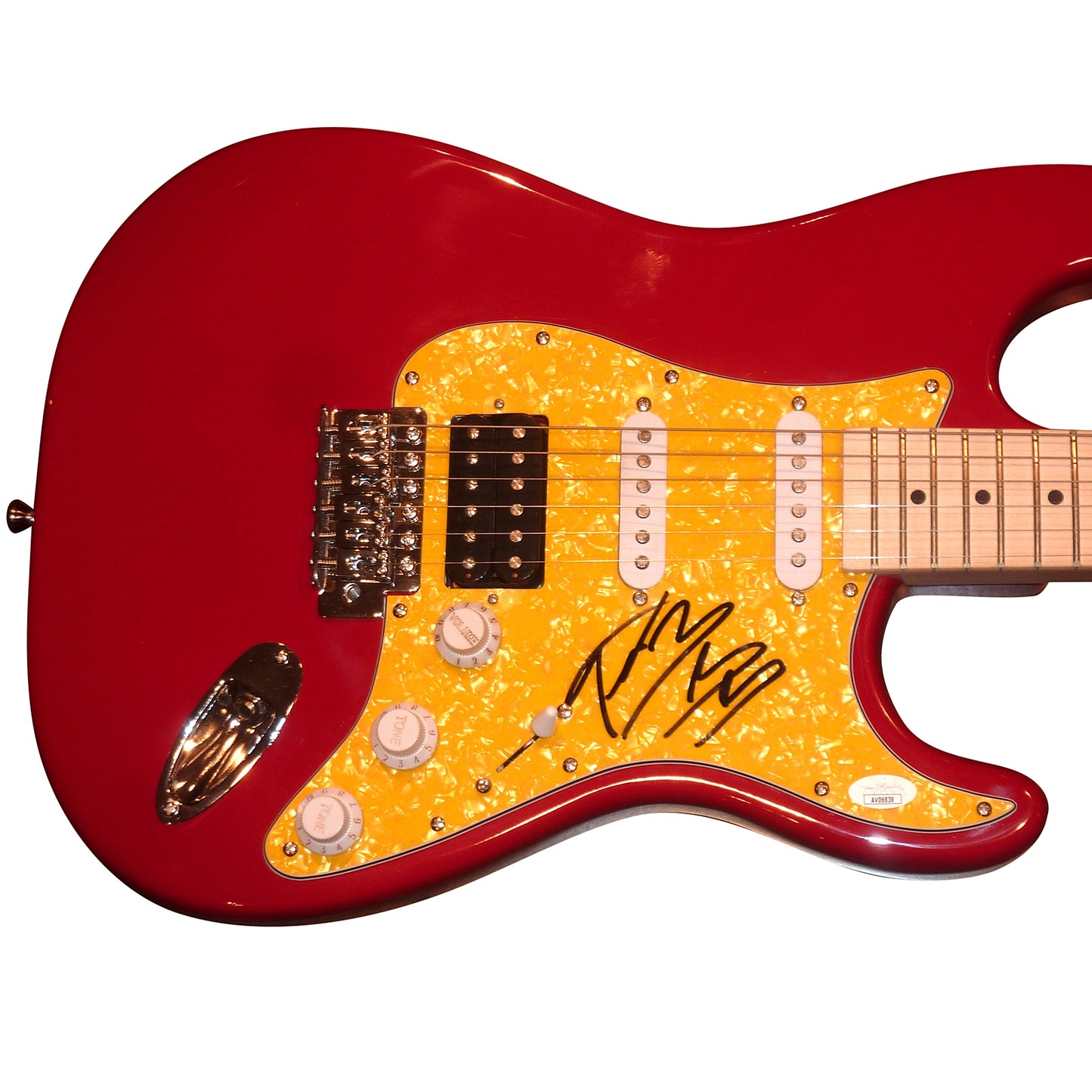 Post Malone Electric Guitar with Signature - JSA