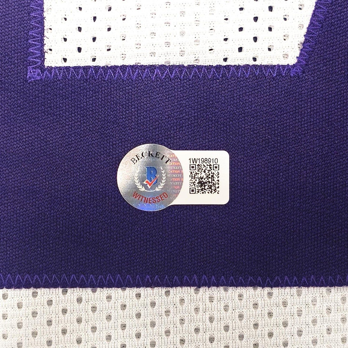 Michael Penix Jr. Autographed Washington Huskies (White #9) Custom Jersey - Beckett