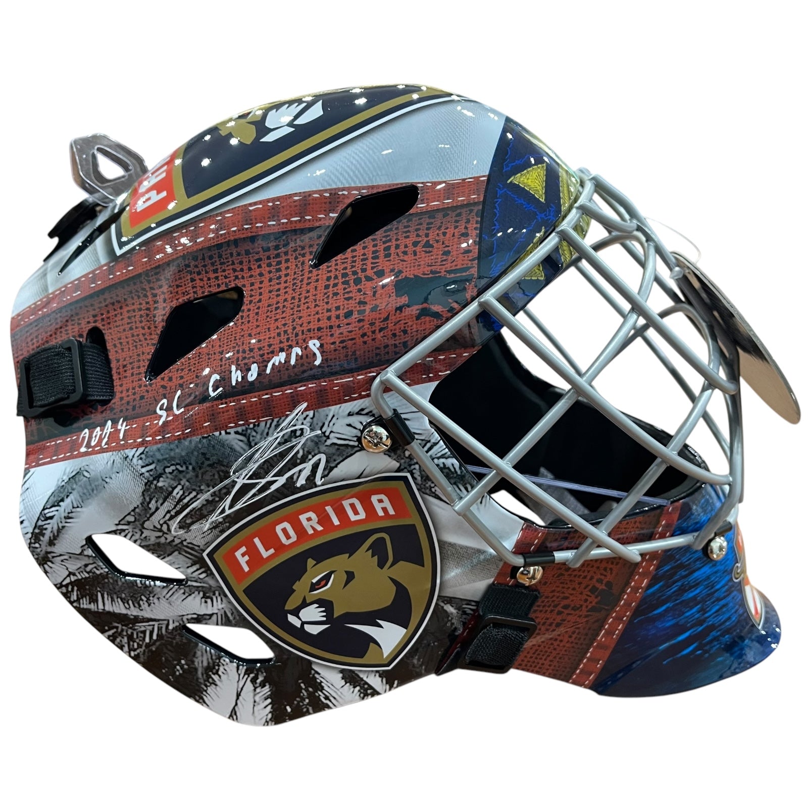 Sergei Bobrovsky Autographed Florida Panthers Full-Size Goalie Mask w/ 