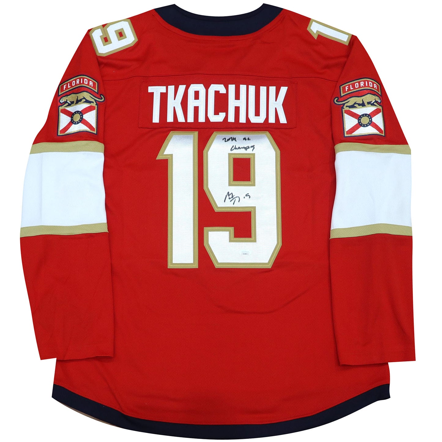 PRESALE - MATTHEW TKACHUK AUTOGRAPHED FLORIDA PANTHERS AUTHENTIC JERSEY