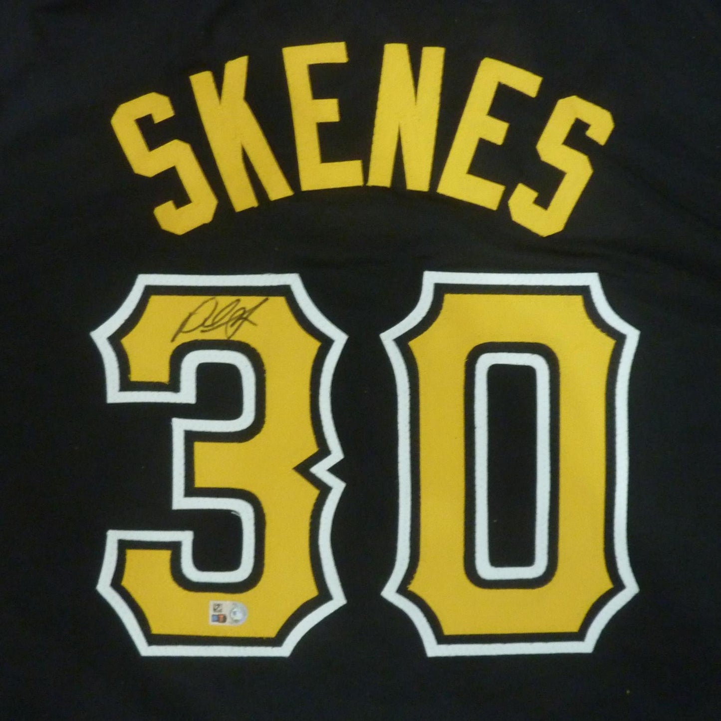 Paul Skenes Autographed Pittsburgh (Black #30) Custom Jersey - MLB