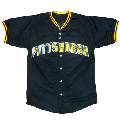 Paul Skenes Autographed Pittsburgh (Black #30) Custom Jersey - MLB