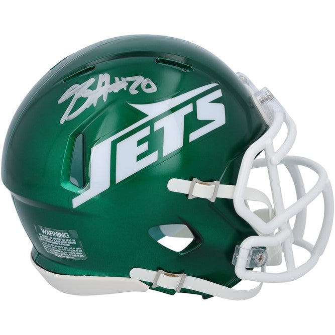 Breece Hall Autographed New York Jets Mini Helmet - JSA
