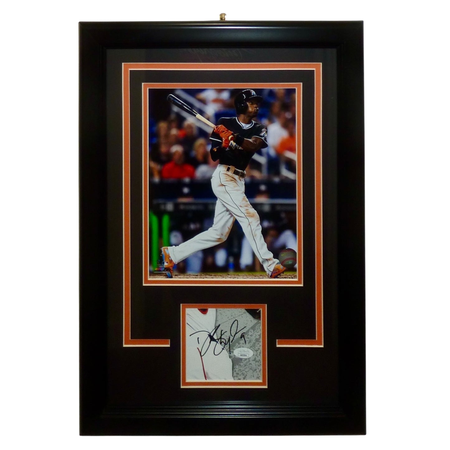 Dee Gordon Autographed Miami Marlins "Signature Series" Frame - JSA