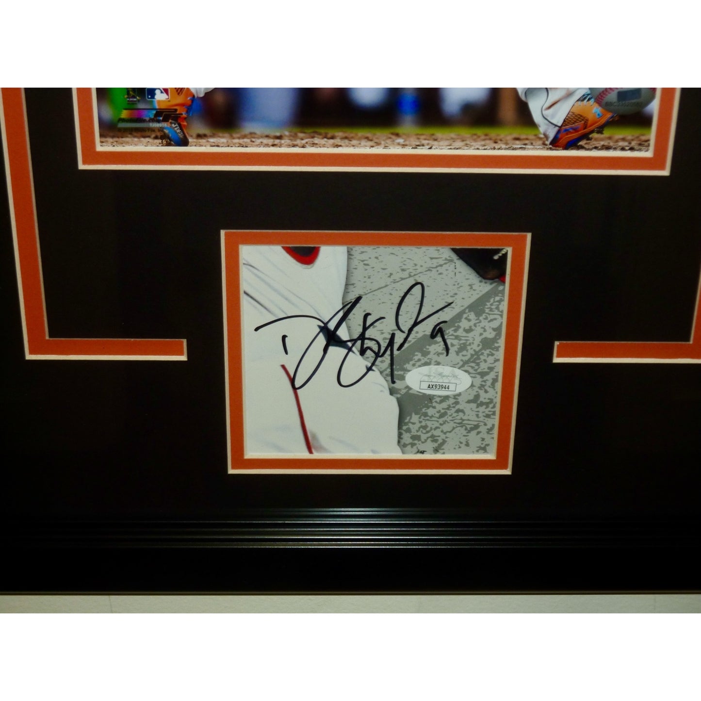 Dee Gordon Autographed Miami Marlins "Signature Series" Frame - JSA