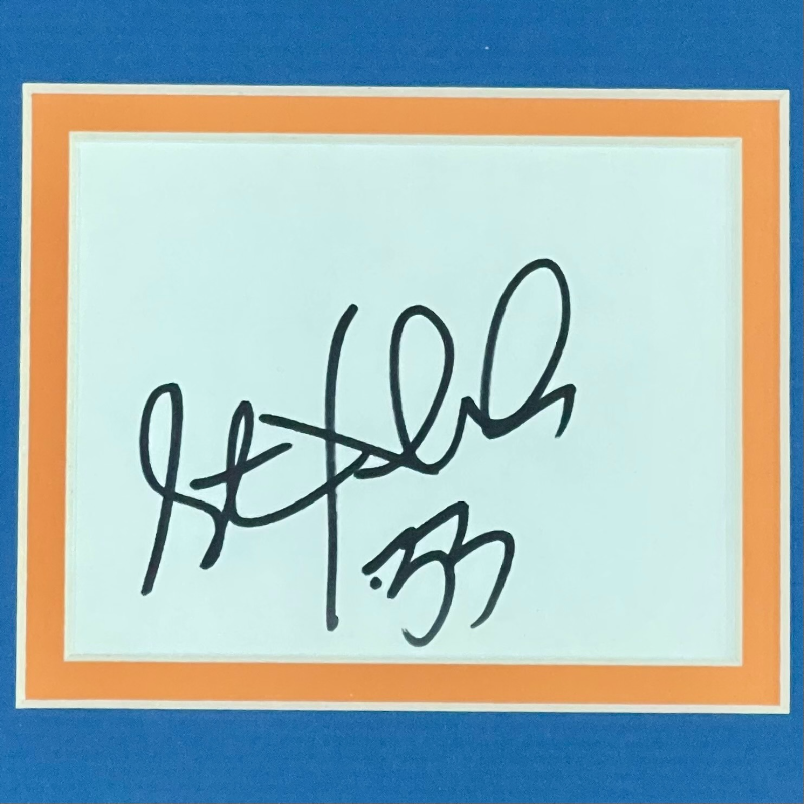 Stephon Marbury Autographed New York Knicks Basketball Stephon Marbury Autographed New York Knicks Basketball