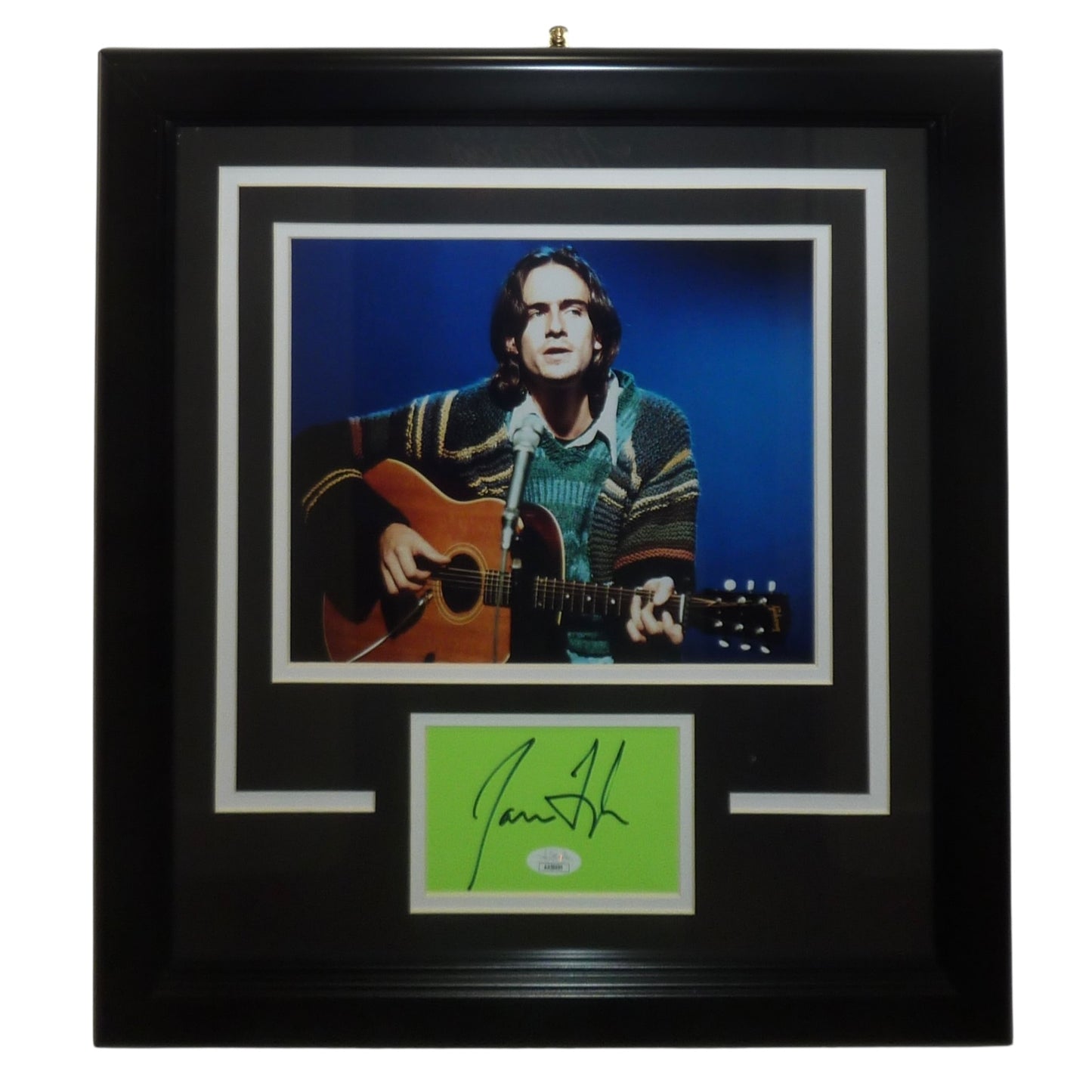 James Taylor Autographed Music "Signature Series" Frame - JSA