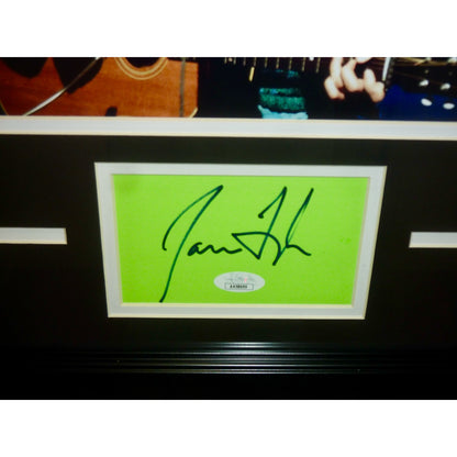 James Taylor Autographed Music "Signature Series" Frame - JSA