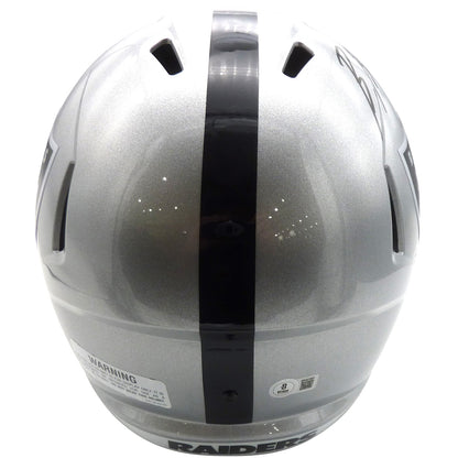Brock Bowers Autographed Las Vegas Raiders Deluxe Full-Size Replica Helmet