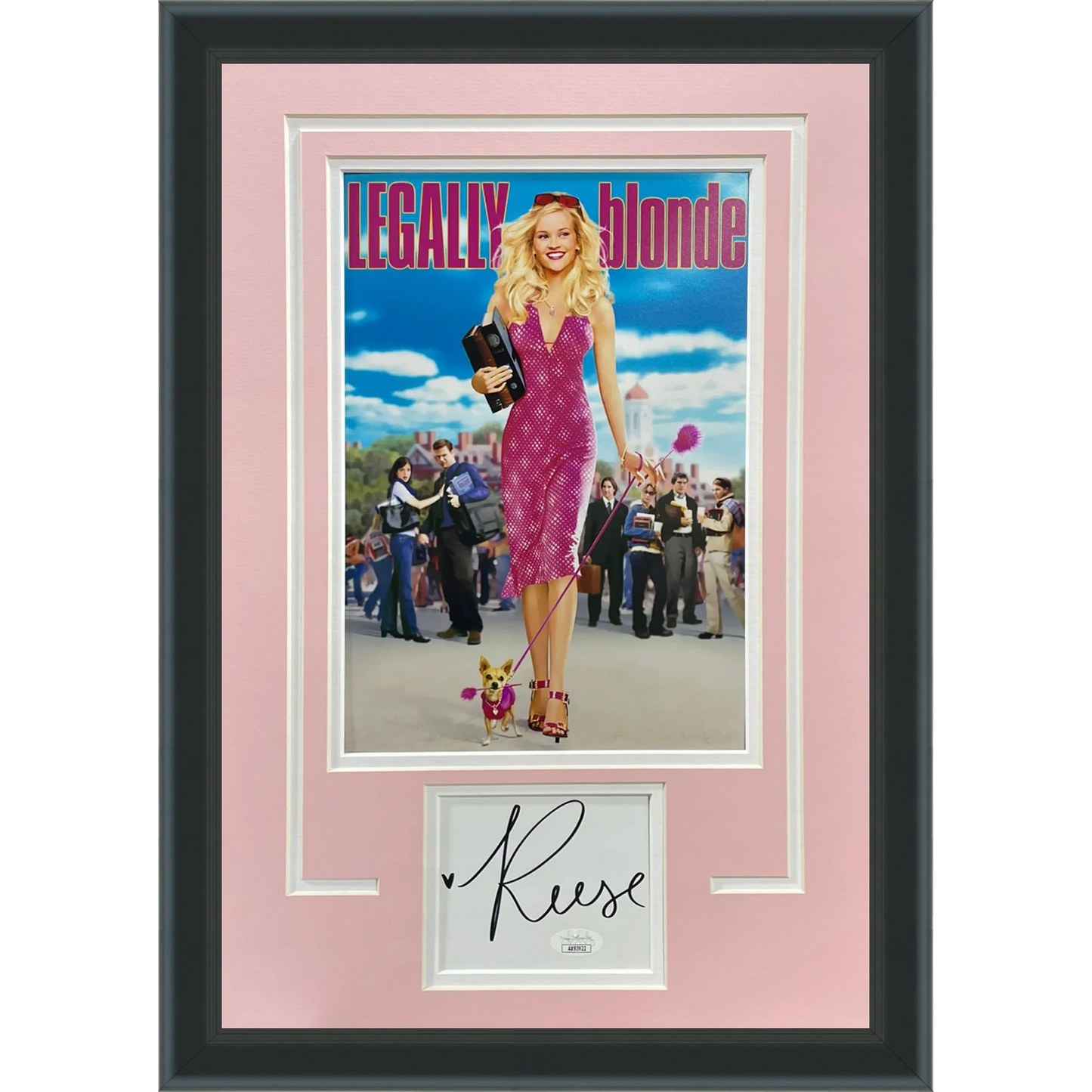 Reese Witherspoon Autographed Legally Blonde 8x12 Movie Poster "Signature Series" Frame - JSA Product Drop