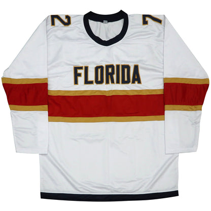 Sergei Bobrovsky Autographed Florida (White #72) Custom Hockey Jersey - JSA