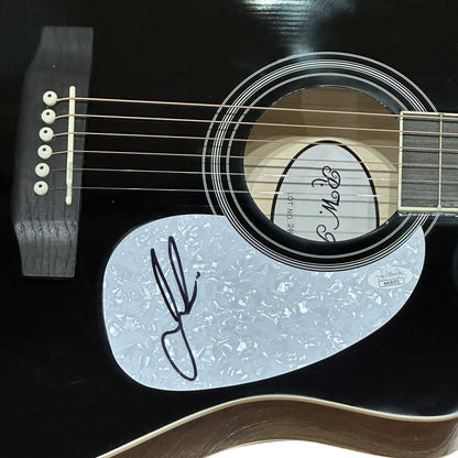 Jon Pardi Autographed Black Acoustic Guitar - JSA