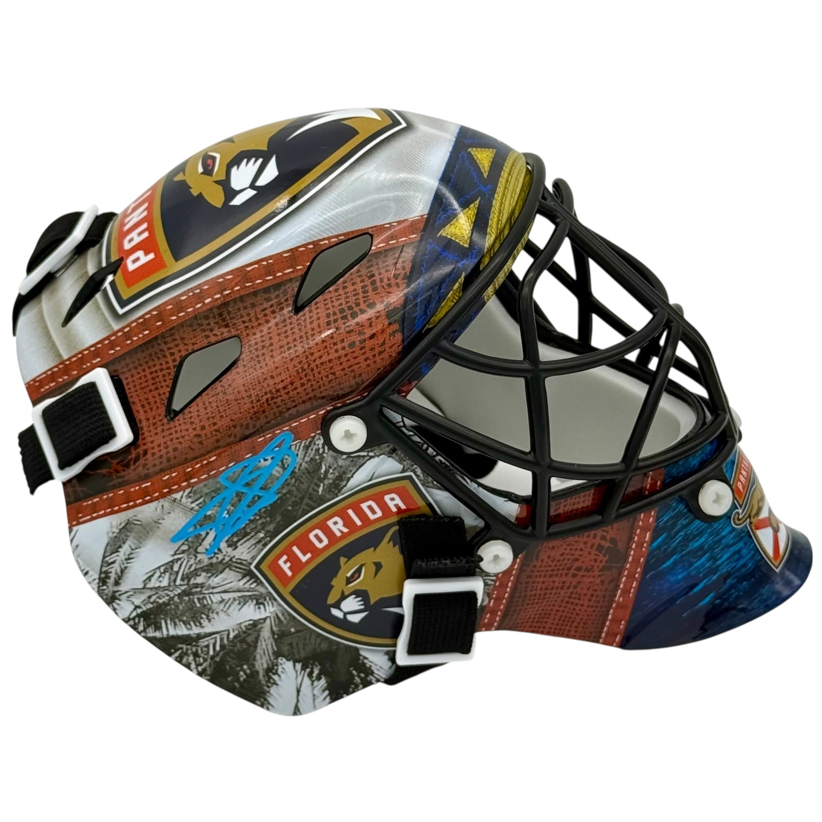Sergei Bobrovsky Autographed Florida Panthers Mini Goalie Mask - Beckett