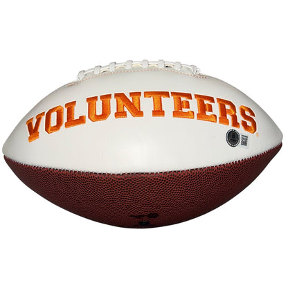 Alvin Kamara Autographed Tennessee Vols Logo Football - Beckett
