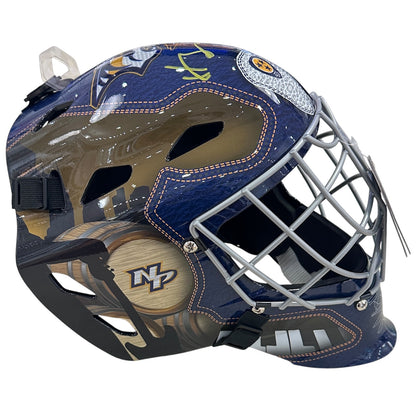 Juuse Saros Autographed Nashville Predators Full-Size Goalie Mask - JSA