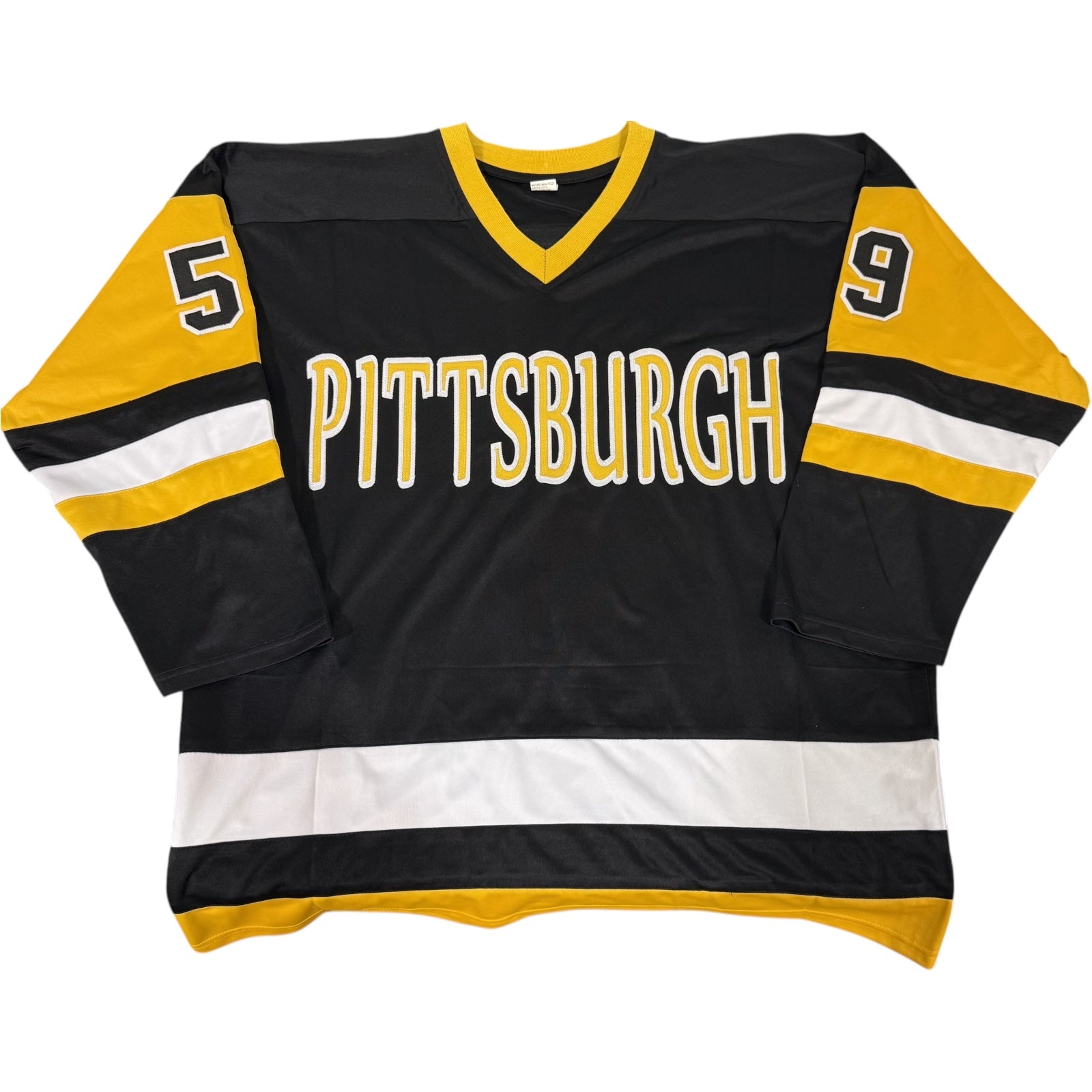 Jake Guentzel Autographed Pittsburgh (Black #59) Custom Hockey