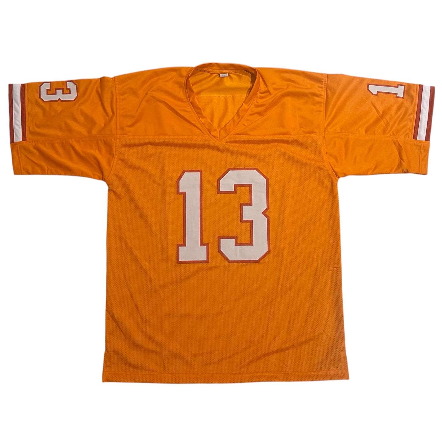 Mike Evans Autographed Tampa Bay (Creamsicle #13) Custom Jersey - Beckett