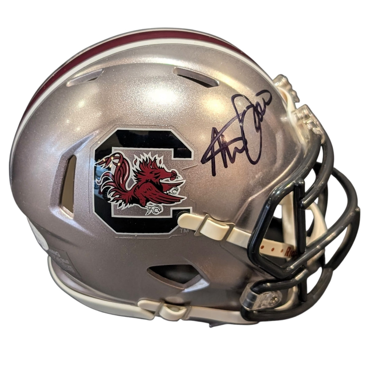 carolina mini football helmet Steve Spurrier Autographed South Gamecocks (FLASH Alternate) – Palm Beach Autographs LLC party dresses Riddell mini helmets are JanSport Compadre Red Tape Hook Size - Pack Quantity:1 - 10 pack