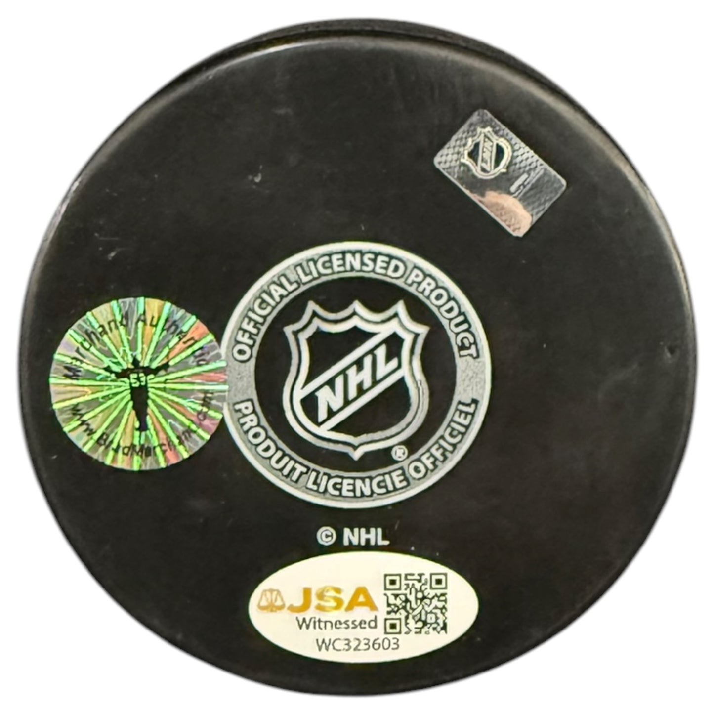 Brad Marchand Autographed Florida Panthers Hockey Puck - JSA