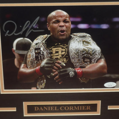 Daniel Cormier Autographed UFC Deluxe Framed 8x10 Photo - JSA