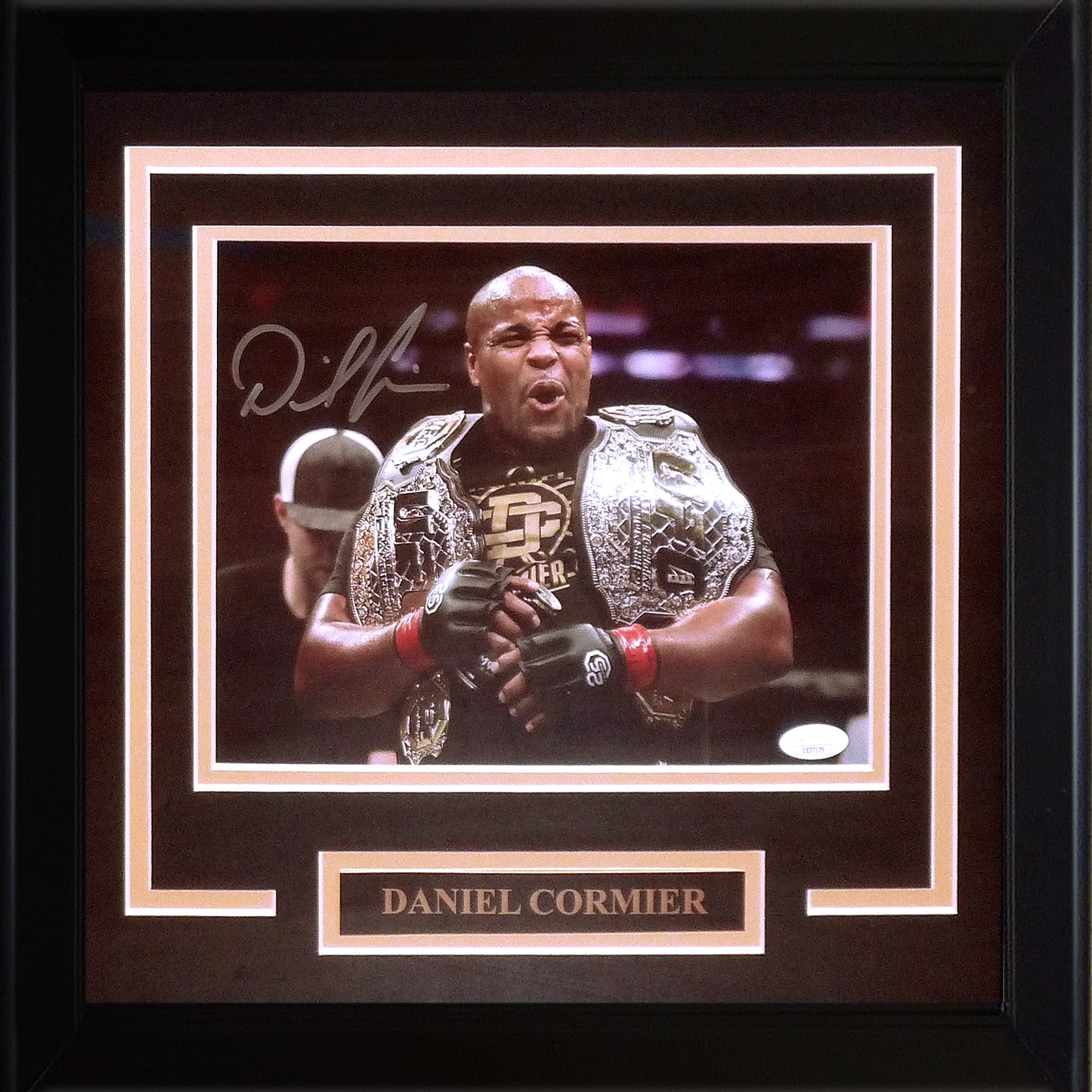 Daniel Cormier Autographed UFC Deluxe Framed 8x10 Photo - JSA