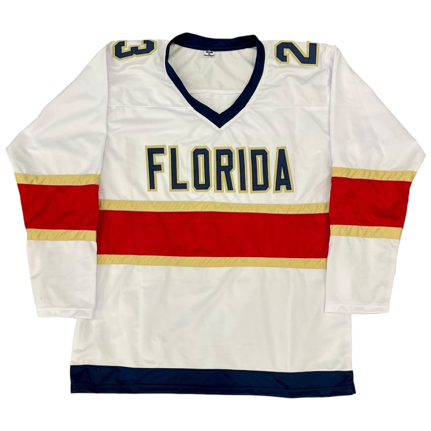 Carter Verhaeghe Autographed Florida (White #23) Custom Hockey Jersey - JSA