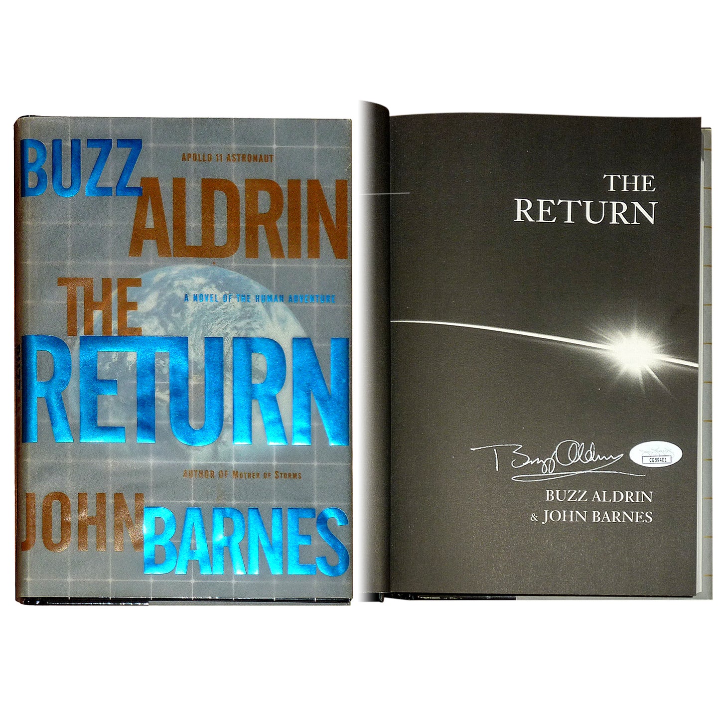 Buzz Aldrin Autographed NASA "The Return" Book - JSA