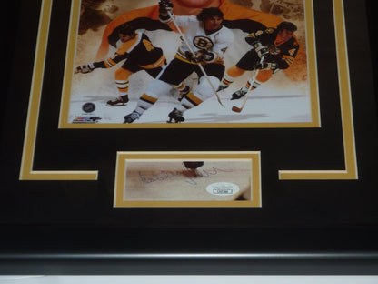 Bobby Orr Autographed Boston Bruins (Collage) 8x10 Photo "Signature Series" Frame - JSA