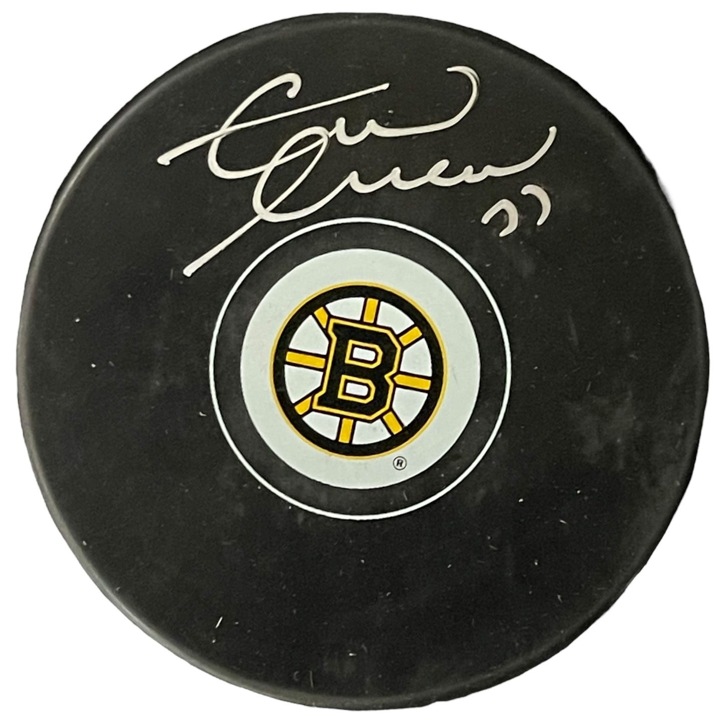 Zdeno Chara Autographed Boston Bruins Hockey Puck - YSMS